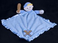 Blankets & Beyond Baseball Boy 2008 Lovey Security Blanket